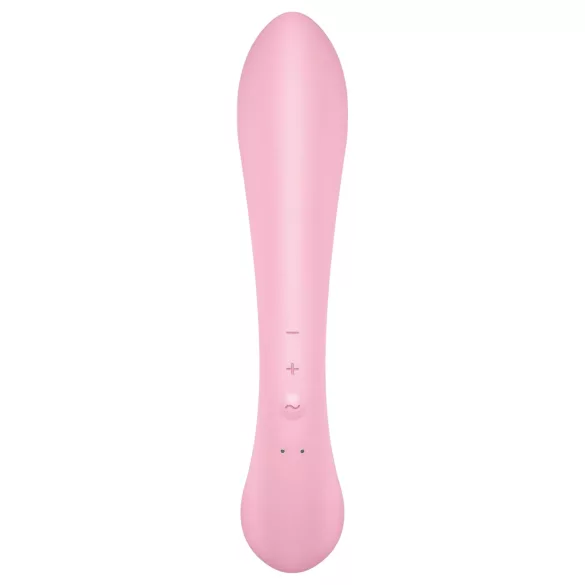 Satisfyer Triple Oh - wibrator z ramieniem do łechtaczki - bezprzewodowy