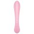 Satisfyer Triple Oh - wibrujący masażer z akumulatorem i ramieniem do łechtaczki (różowy)
