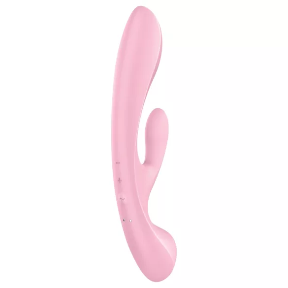 Satisfyer Triple Oh - wibrator z ramieniem do łechtaczki - bezprzewodowy