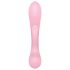 Satisfyer Triple Oh - wibrujący masażer z akumulatorem i ramieniem do łechtaczki (różowy)