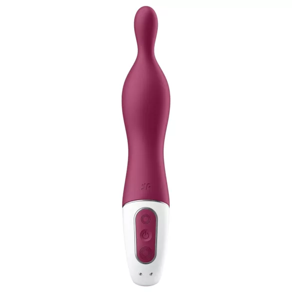 Satisfyer A-Mazing 1 - wibrator do punktu A - bezprzewodowy - czerwony