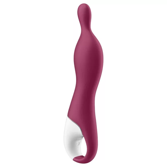 Satisfyer A-Mazing 1 - wibrator do punktu A - bezprzewodowy - czerwony