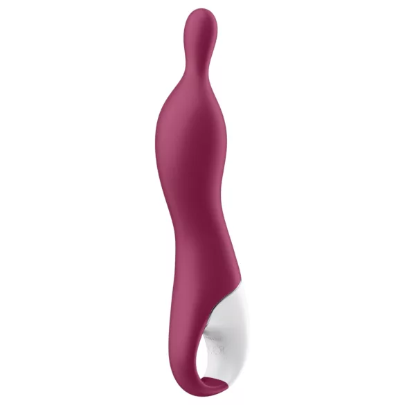 Satisfyer A-Mazing 1 - wibrator do punktu A - bezprzewodowy - czerwony