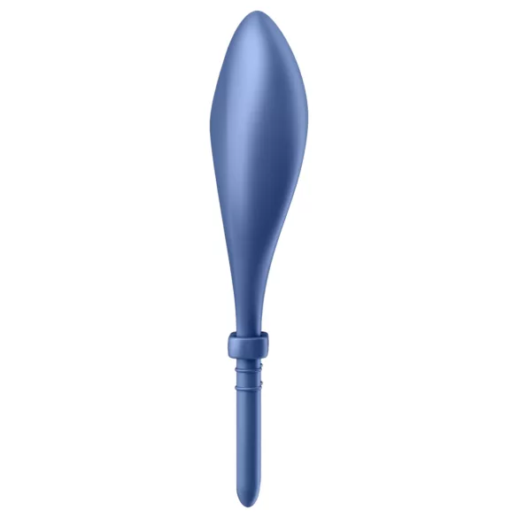 Satisfyer Bullseye - wibrujący pierścień na penisa sterowany aplikacją, dla mężczyzn (niebieski)