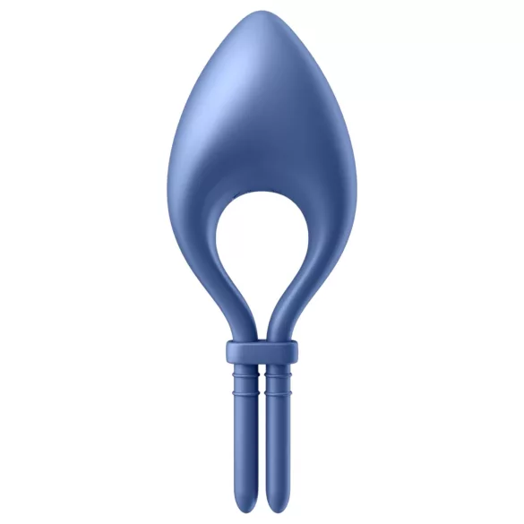 Satisfyer Bullseye - wibrujący pierścień na penisa sterowany aplikacją, dla mężczyzn (niebieski)