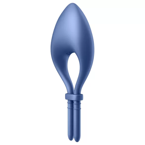 Satisfyer Bullseye - wibrujący pierścień na penisa sterowany aplikacją, dla mężczyzn (niebieski)
