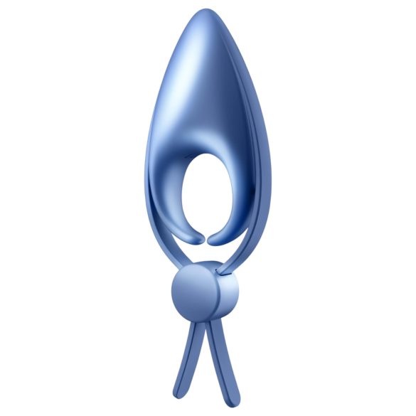 Satisfyer Sniper - pierścień wibrujący na penisa - akumulatorowy - niebieski