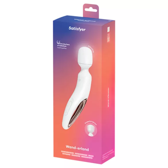 Satisfyer Wand-erland - masażer wibracyjny (biały)