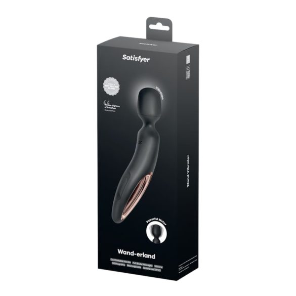 Satisfyer Wand-erland - wibrator masujący - czarny