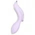 Satisfyer Curvy Trinity 2 - wibrator 2w1 z falami powietrza - fioletowy