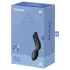 Satisfyer Curvy Trinity 2 - wibrator 2w1 z falami powietrza - czarny