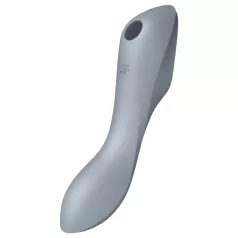   Satisfyer Curvy Trinity 3 - wibrator 2w1 z falami powietrza (szary)