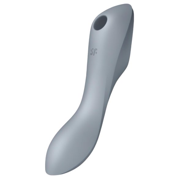 Satisfyer Curvy Trinity 3 - Wibracyjny Stymulator Powietrzny 2w1 (szary)