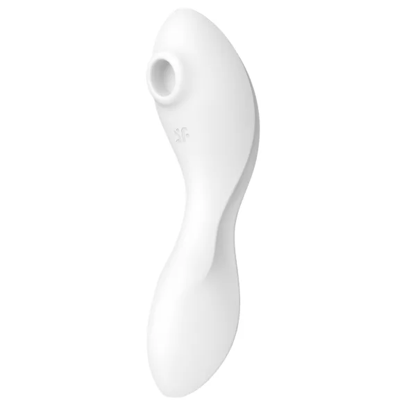 Satisfyer Curvy Trinity 5+ - wibrator 2w1 sterowany aplikacją (biały)