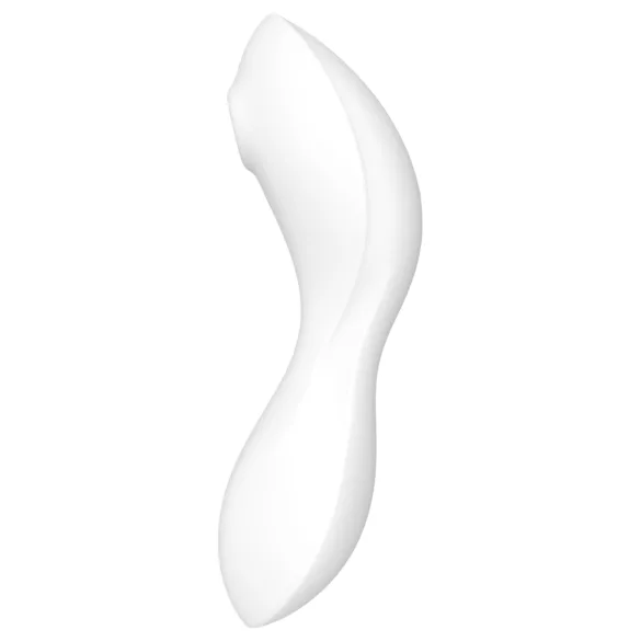 Satisfyer Curvy Trinity 5+ - wibrator 2w1 sterowany aplikacją (biały)