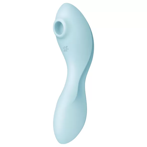 Satisfyer Curvy Trinity 5+ - wibrator 2w1 sterowany aplikacją (niebieski)
