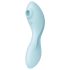 Satisfyer Curvy Trinity 5+ - inteligentny 2w1 wibrator (niebieski)