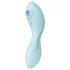 Satisfyer Curvy Trinity 5+ - wibrator 2w1 sterowany aplikacją (niebieski)