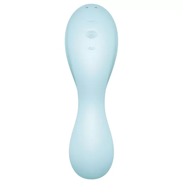 Satisfyer Curvy Trinity 5+ - wibrator 2w1 sterowany aplikacją (niebieski)