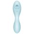 Satisfyer Curvy Trinity 5+ - inteligentny 2w1 wibrator (niebieski)