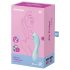 Satisfyer Curvy Trinity 5+ - inteligentny 2w1 wibrator (niebieski)