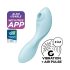 Satisfyer Curvy Trinity 5+ - inteligentny 2w1 wibrator (niebieski)
