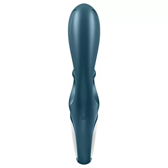 Satisfyer Hug Me - wibrator z uchwytem na łechtaczkę sterowany aplikacją (niebieski)