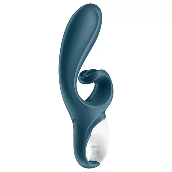 Satisfyer Hug Me - wibrator z uchwytem na łechtaczkę sterowany aplikacją (niebieski)