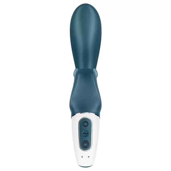 Satisfyer Hug Me - wibrator z uchwytem na łechtaczkę sterowany aplikacją (niebieski)