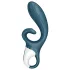 Satisfyer Hug Me - wibrator z uchwytem na łechtaczkę sterowany aplikacją (niebieski)