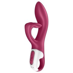   Satisfyer Embrace Me - wibrator łechtaczkowy z ramieniem - akumulator - czerwony