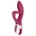 Satisfyer Embrace Me - wibrator łechtaczkowy z ramieniem - akumulator - czerwony