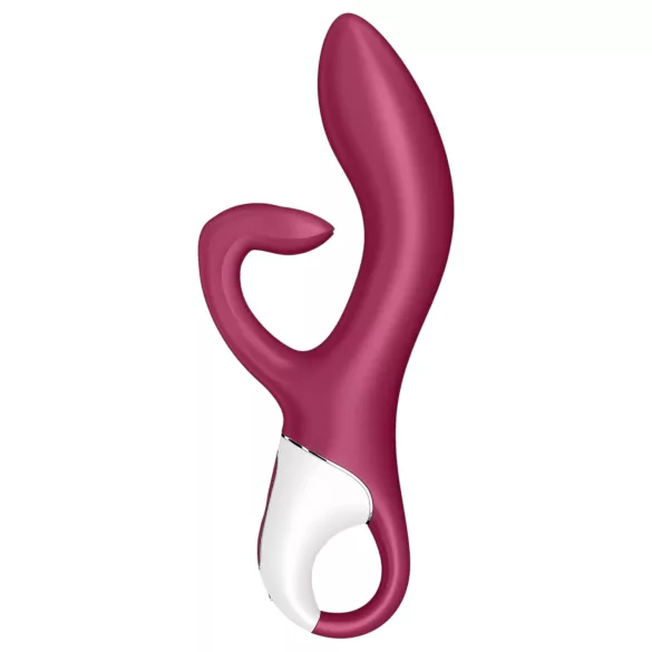 Satisfyer Embrace Me - wibrator łechtaczkowy z ramieniem - akumulator - czerwony