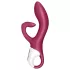 Satisfyer Embrace Me - wibrator łechtaczkowy z ramieniem - akumulator - czerwony