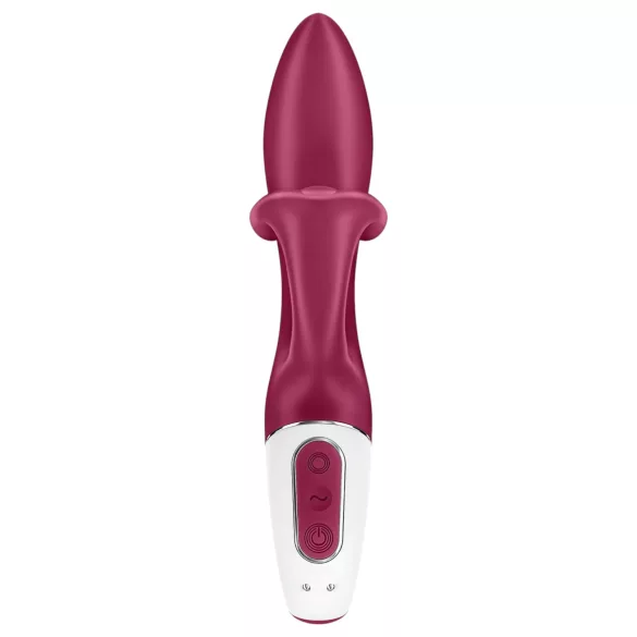 Satisfyer Embrace Me - wibrator łechtaczkowy z ramieniem - akumulator - czerwony
