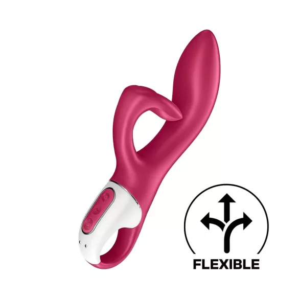 Satisfyer Embrace Me - wibrator łechtaczkowy z ramieniem - akumulator - czerwony