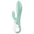 Satisfyer Air Pump Bunny 5 - wibrująca, pompowana zabawka sterowana aplikacją (miętowa)