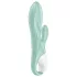 Satisfyer Air Pump Bunny 5 - wibrująca, pompowana zabawka sterowana aplikacją (miętowa)