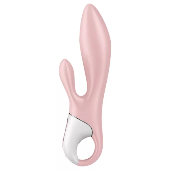 Satisfyer Air Pump Bunny 3 - wibrujący stymulator powietrzny - silikon różowy