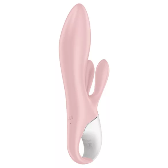 Satisfyer Air Pump Bunny 3 - wibrujący stymulator powietrzny - silikon różowy