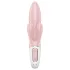Satisfyer Air Pump Bunny 3 - wibrujący stymulator powietrzny - silikon różowy