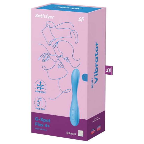 Satisfyer - wibrator punktu G z funkcją smart - turkusowy
