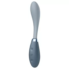   Satisfyer G-Spot Flex 3 - wibrator do punktu G - ładowalny - szary