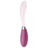 Satisfyer - wibrator do punktu G ładowany USB - silikon różowo-czerwony
