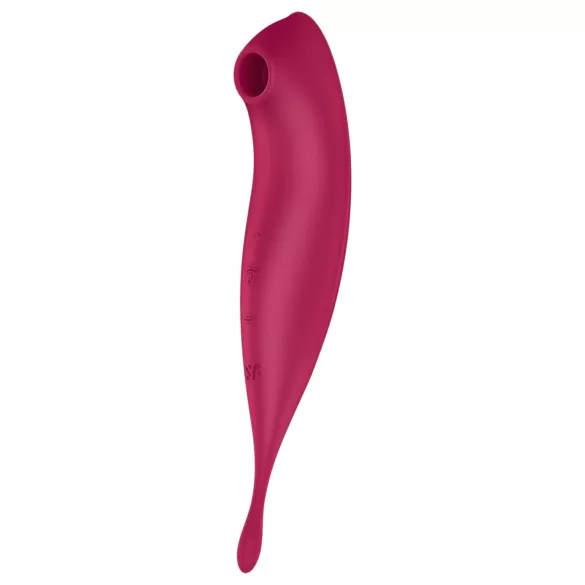 Satisfyer Twirling Pro - wibrator łechtaczkowy sterowany aplikacją (czerwony)