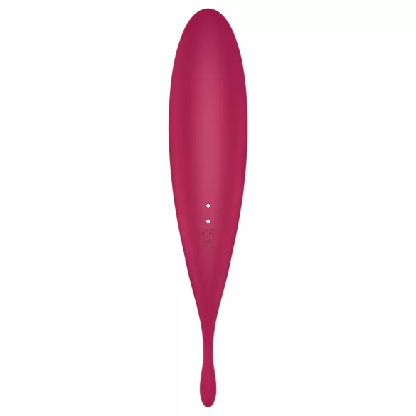 Satisfyer Twirling Pro - wibrator łechtaczkowy sterowany aplikacją (czerwony)