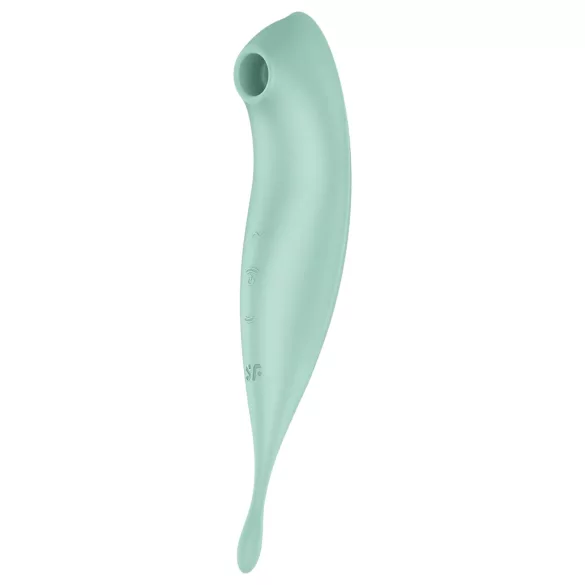 Satisfyer Twirling Pro - wibrator łechtaczkowy sterowany aplikacją (miętowy)