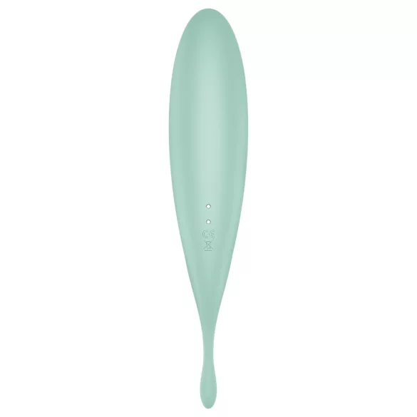 Satisfyer Twirling Pro - wibrator łechtaczkowy sterowany aplikacją (miętowy)