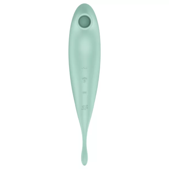 Satisfyer Twirling Pro - wibrator łechtaczkowy sterowany aplikacją (miętowy)