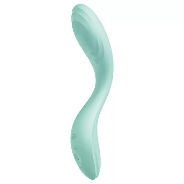 Satisfyer Rrrolling - wibrator do punktu G z ruchomymi kulkami - miętowy